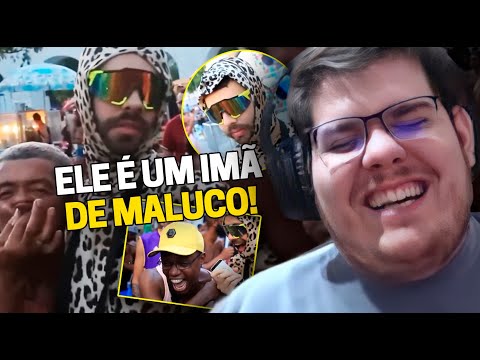 CASIMIRO REAGE: DIOGO DEFANTE - REPÓRTER DOIDÃO NO CARNAVAL DE RUA (PARTE 1) | Cortes do Casimito