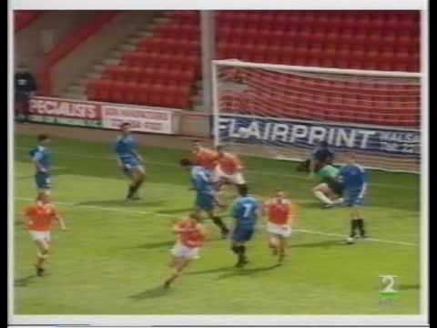 1993 UEFA U18 First Round England Netherlands - Spain