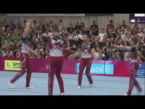 FIAC 2017 WORLD CUP UKR DYN KUKURUDZ Stanislav KUKURUDZ Vladyslav PUSH Yurii YARUSH Taras