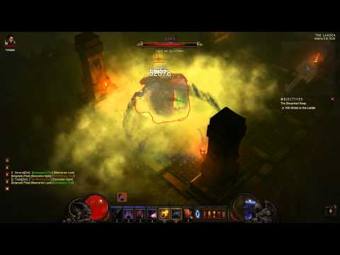 900k DPS Diablo III Inferno 1.0.6 MP 10 Ghom solo Demon Hunter