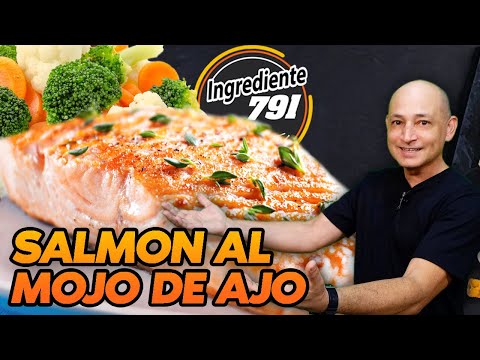 Como hacer SALMÓN al MOJO DE AJO ((A LA PLANCHA)) 🚀 | Ingrediente 791