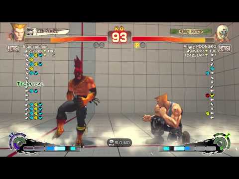 ACE (Guile)  vs Poongko  (El Fuerte) - #USF4