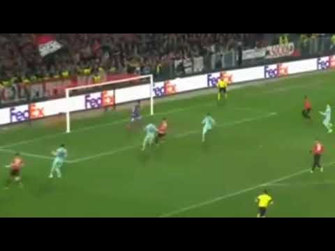 Le superbe de ismaila sarr vs arsenal. ..