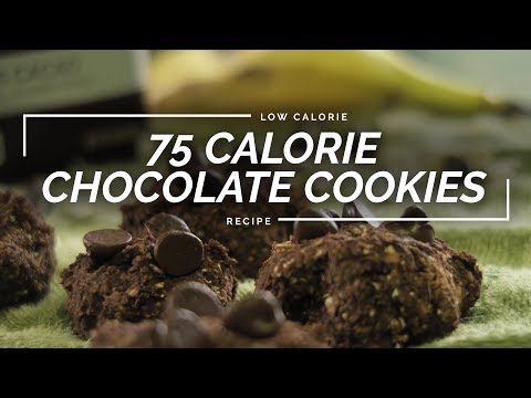 Chocolate Banana Cookies | 4 Ingredient Healthy Oat Cookies