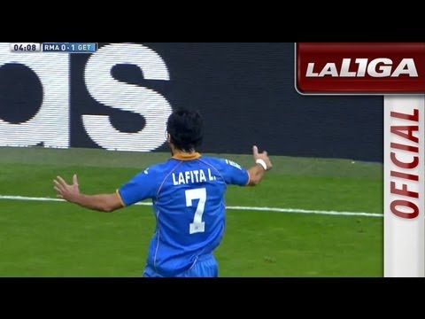 Gol de Lafita (0-1) en el Real Madrid - Getafe CF - HD