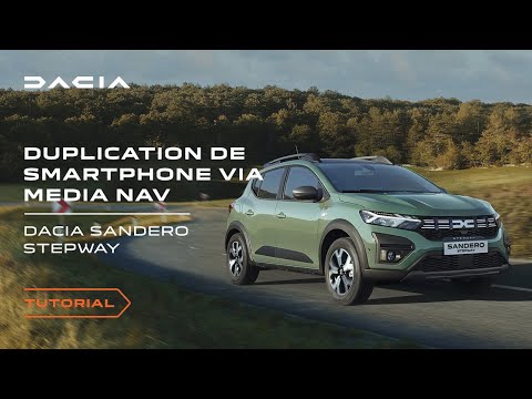 Sandero et Sandero Stepway – Réplication du smartphone Media Nav
