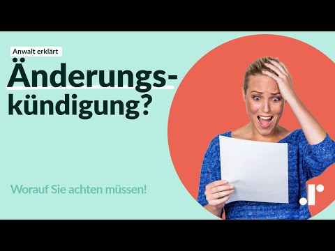 Was ist eine Änderungskündigung? | rightmart