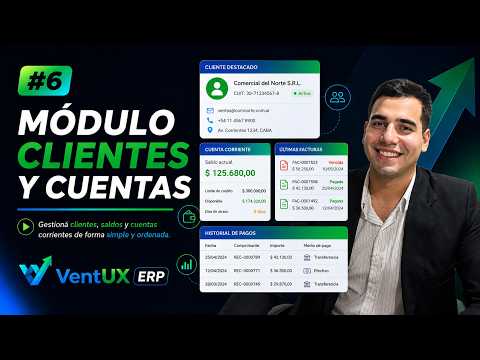6. Módulo Clientes y Cuentas | VentUX ERP