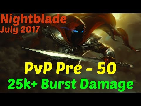 ESO: PvP StamBlade Pre-50 DPS Build (CRAZY BURST DAMAGE!) 2017