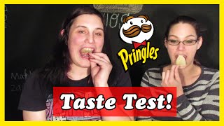 Tasting Weird Pringles With Rachel