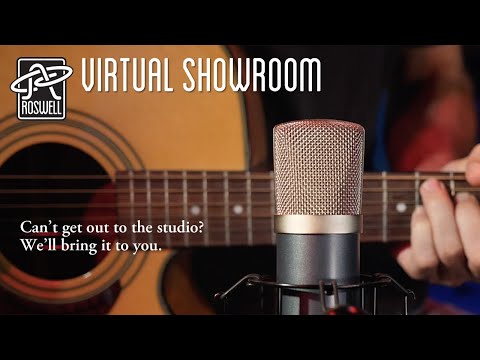 Mini K47 / Mini K87 Studio Demo - Acoustic Guitar, Vocals, Cajon - Virtual Showroom (Ep 1)