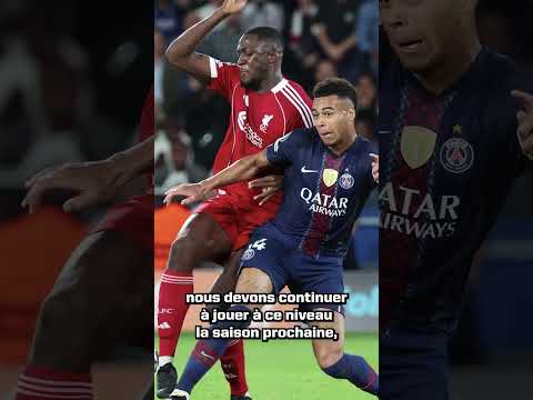 👀 Arne Slot met en garde le #PSG et ses joueurs avant le match retour à #Liverpool !