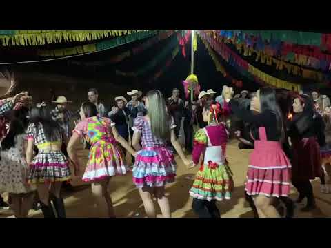 Joares festa junina  quadrilha dos bides  água DOCÊ  casa da Andreia