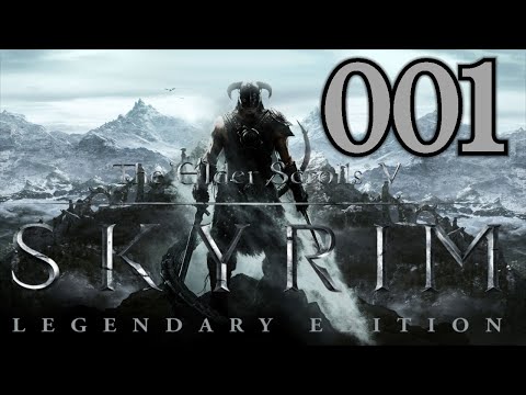 Let's Play Skyrim - Legendary Edition [German][Blind][#1] Die Rückkehr der Drachen!
