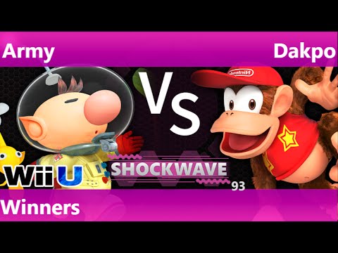 SW Plano 93 - BB SM | Army (Olimar) vs FX | Dakpo (Diddy) Winners - Smash 4