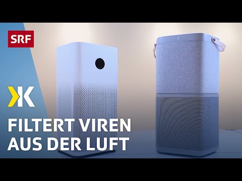 Luftreiniger im Test: Ein gutes Gerät kann auch gegen Viren helfen | 2020 | Kassensturz | SRF