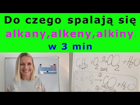 SPALANIE całkowite i niecałkowite ZWIĄZKÓW ORGANICZNYCH chemia #33