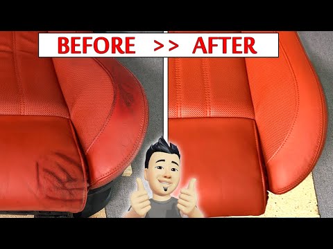 Leather interior restoration on my BMW F10 M5