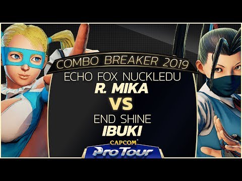 ECHO FOX NuckleDu (R. Mika/G) vs END Shine (Ibuki) - Combo Breaker 2019 Day 1 Pools - CPT 2019
