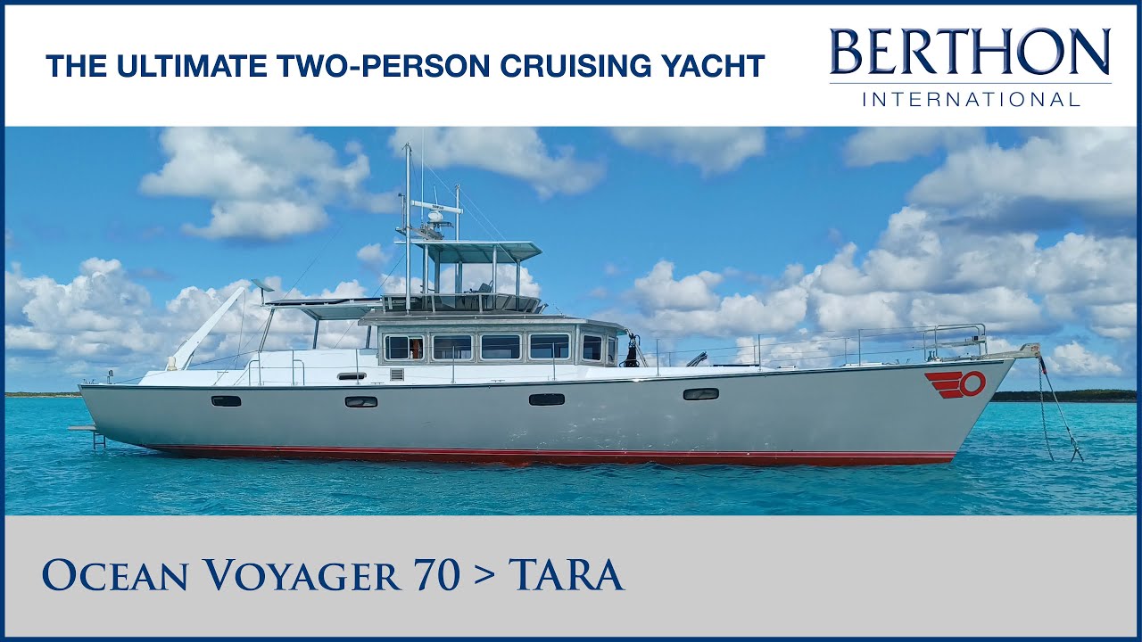 Ocean Voyager 70 “TARA” Yacht for Sale | Exceptionally Well-Equipped | Tour with Sue Grant (2)