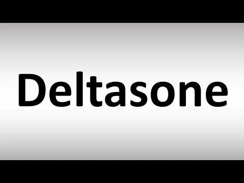 How to Pronounce Deltasone