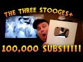 The THREE STOOGES hit 100,000 SUBS!! THREE STOOGES WATCH PARTY!