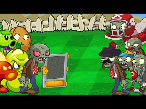 PVZ but zombie Joined Plants Episode 2
