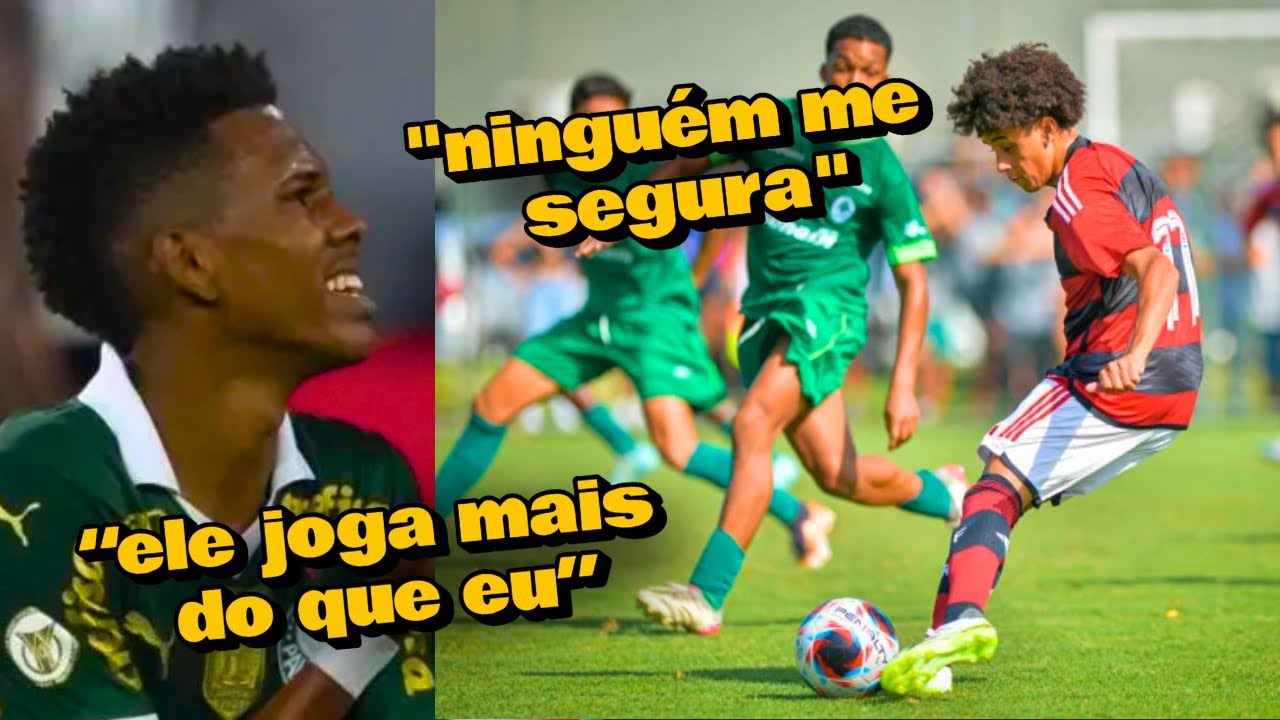 😱 RYAN ROBERTO É UM ABSURDO! PRINCIPAL PROMESSA DO FLAMENGO!