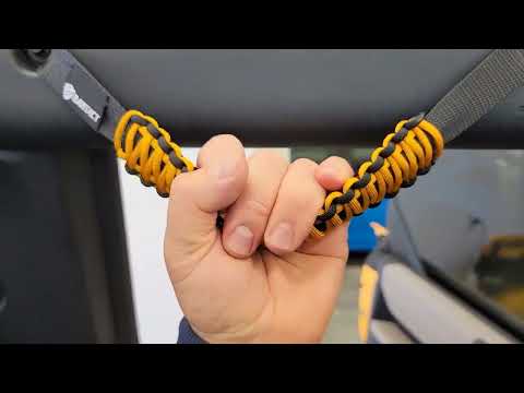 Ford Bronco 21+ Grab Handles in Badlands Dozer Yellow: Installation & Review.