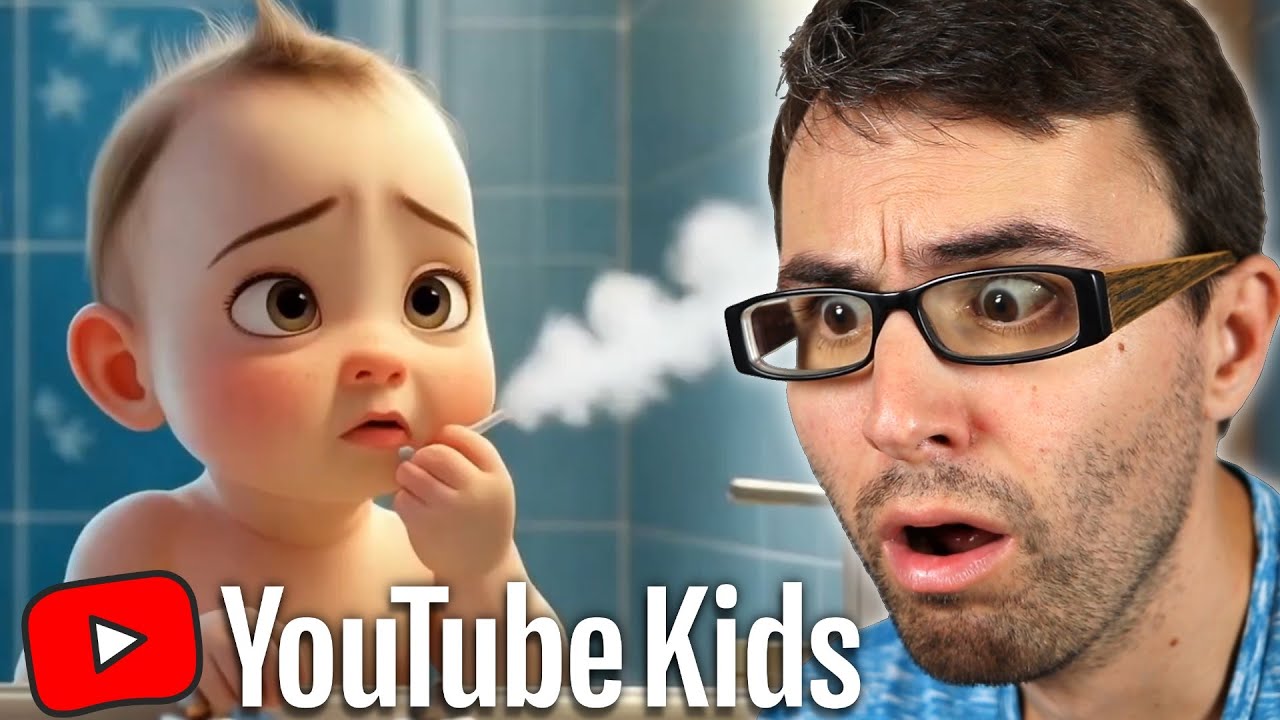 AI Is Ruining YouTube Kids... - YouTube video featuring the word whilst