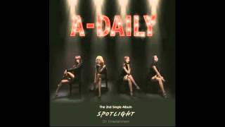 에이데일리A Daily   행복해진다는 것 'Spotlight' The 2nd Single Album