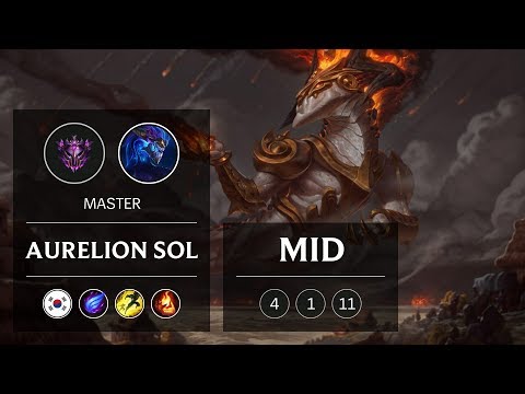 Aurelion Sol Mid vs Orianna - KR Master Patch 9.2