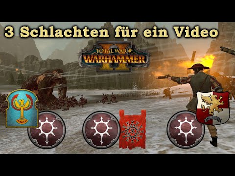 3 mal Schlachten, 3 mal Norsca - Eierdieb-Turnier - Total War: Warhammer 2 deutsch ExplodingHamster