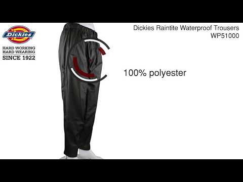 Dickies Raintite Waterproof Trousers   WP51000