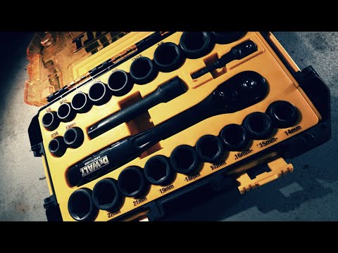 Dewalt 1/2" drive impact socket set DWMT74739