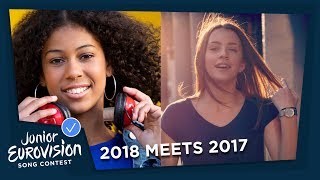 Jael 🇦🇺(2018)  meets Isabella 🇦🇺(2017) - Australia - Junior Eurovision Song Contest 2018