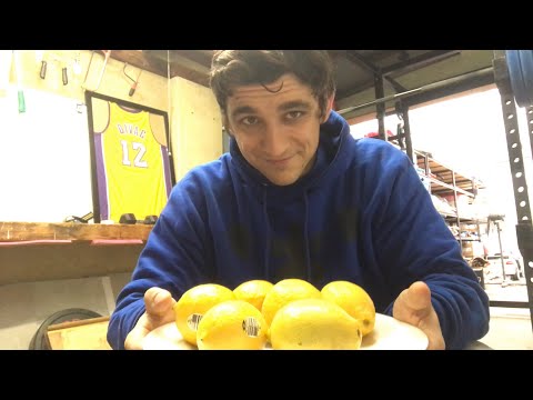 Squat everyday Day 600: Ate 6 Lemons