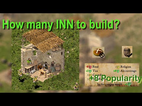 Stronghold Crusader - How many INN to build?
