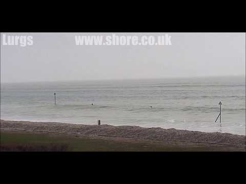 Surfing Wittering March 16th Clean & Good Size Swell