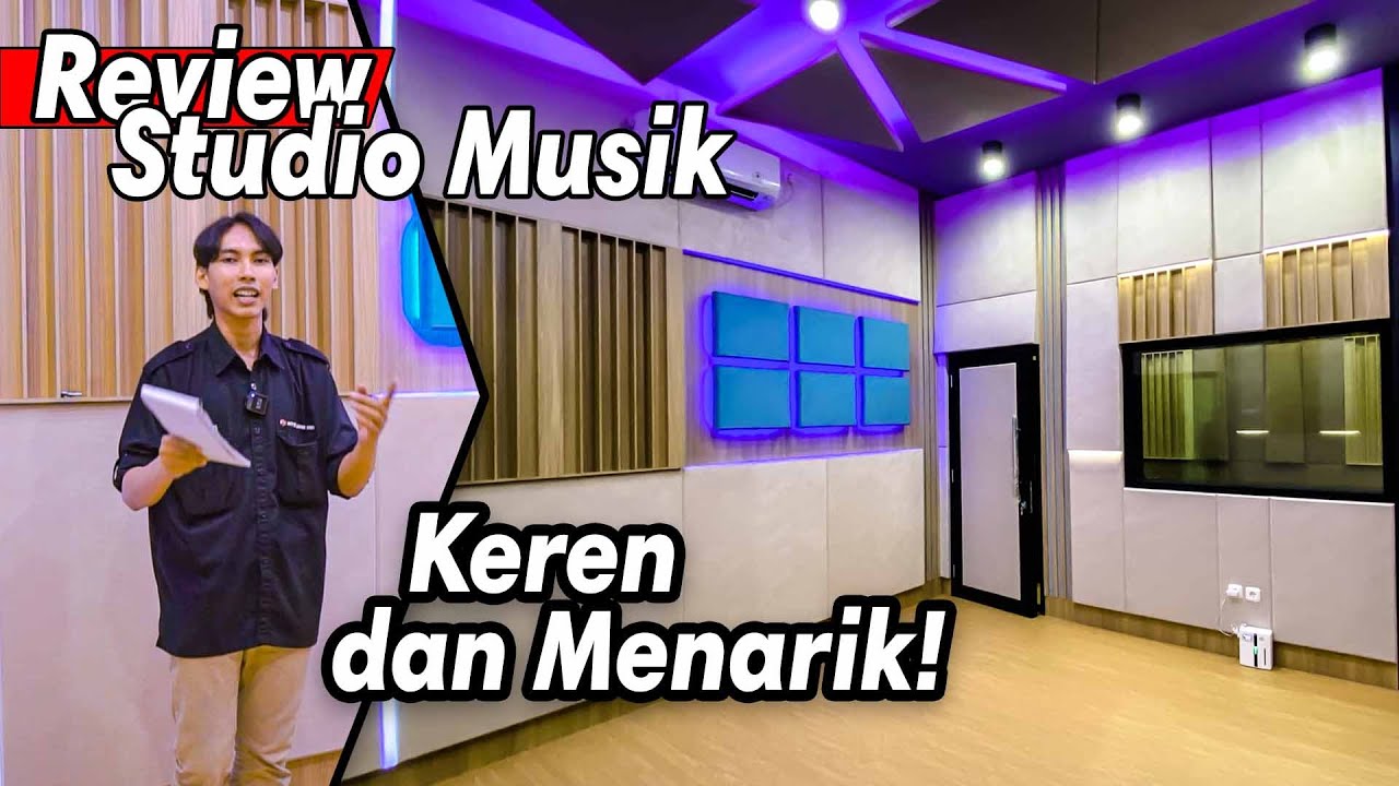 STUDIO MUSIK KEREN DAN MENARIK | REVIEW STUDIO MUSIK