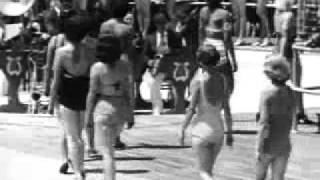Old silent clip of a beauty contest