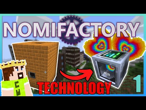 MOST ADDICTING MINECRAFT MODPACK!! - NOMIFACTORY (GTCEu) 1