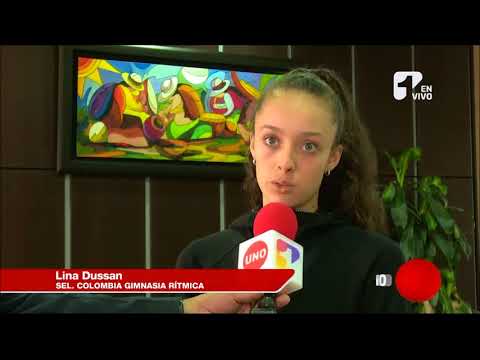 Lina Dussan, la esperanza colombiana en la gimnasia rítmica