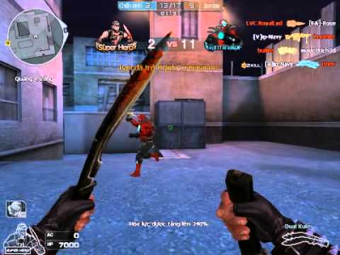 Crossfire Vietnam: FN M249 MINIMI-XMAS HMX quickplay (ft. RonBWL) part 2: Commando's failure!