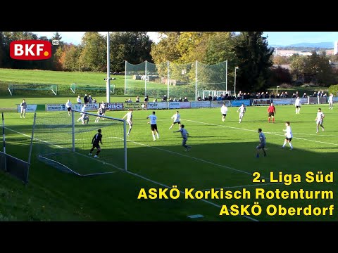 18. 10. 2025 - Fußball 2. Liga Süd: ASKÖ Korkisch Rotenturm gegen ASKÖ Oberdorf - BKF TV