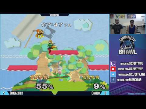 GB Oct 1, 2016 - SSBM Singles - Winners Final - Druggedfox vs Chaddd