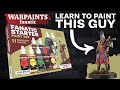 Learn How to Paint the Knight from the Warpaints Fanatic Starter Set