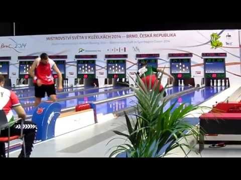 Tamas KISS (HUN) - Weltrekord 734 Kegel, WM in Brno 2014