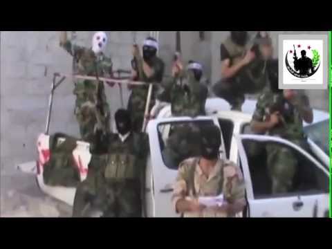 اغتنام عربة بيك آب من قبل كتيبة محمد الأشمر في حي التضامن في العاصمة دمشق