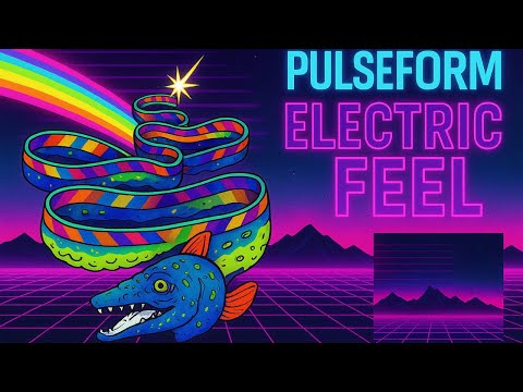 MGMT – Electric Feel (Synthwave Remix by PulseForm) | Retro 80s Aesthetic